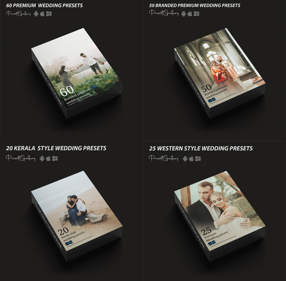 FULL COLLECTON OF WEDDING PRESET