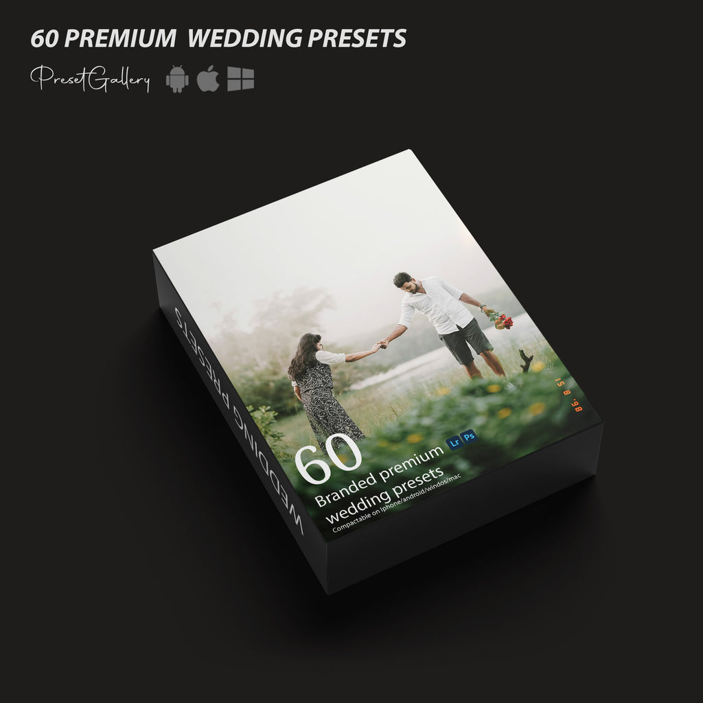 60 PREMIUM LIGHTROOM WEDDING PRESETS